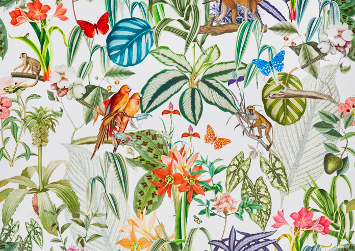 Barbados, Tropical - Fabric Only - Image 3